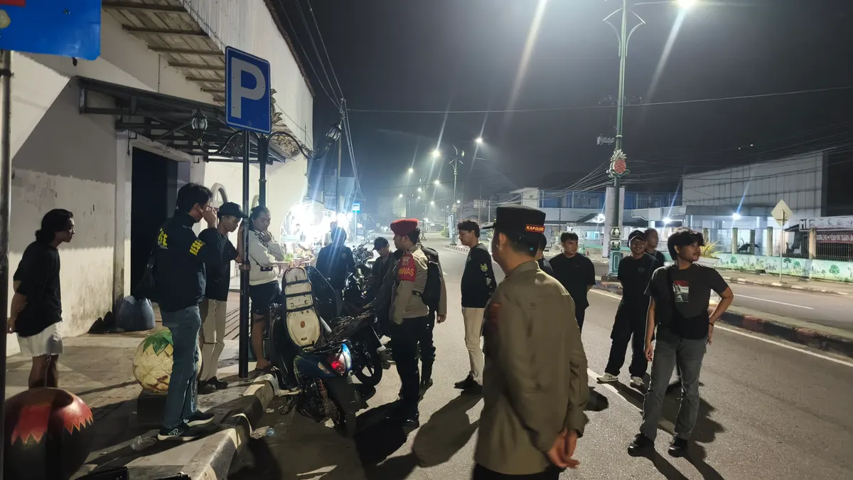 Wujudkan Kamtibmas Aman, Polres Bangka Selatan Laksanakan KRYD di Toboali